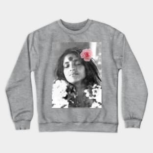 With earnestness, love and goodwill -Anandamayi Ma Crewneck Sweatshirt